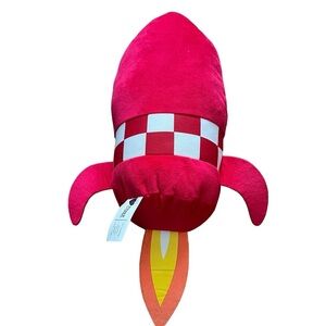 Kohls Cares‎ "How to Catch a Star" Rocket Plush Stuffed Toy Jeffers Red 13 inch